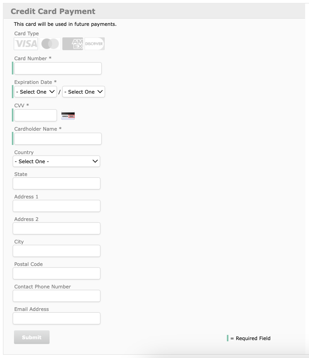 Payment Page Preview