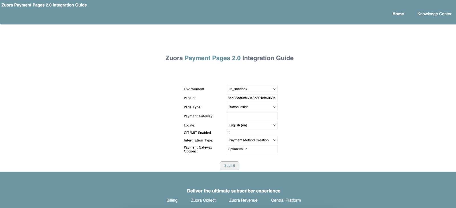Payment Page Configuration Page Payment Page Configuration Page